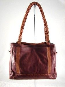 muxo by camila alves leather small tote cognac 159