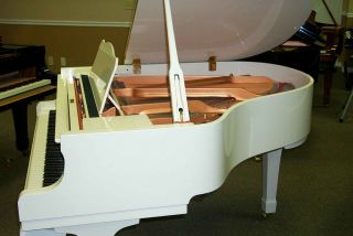Yamaha C1 Snow White Baby Grand Piano Outlet