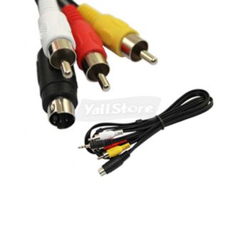 features 1 this 5 foot color coded rca composite cable