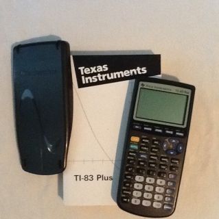   TI 83 TI Plus Graphic Graphing Calculator with Manual