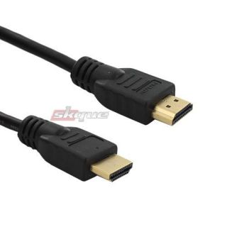 6ft Hdmi Cable TV LCD Plasma Gold Plated M M Cable Connect Adapter 