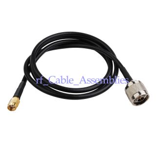   about us rf pigtail cable rp sma male plug to n type plug rg58 1m