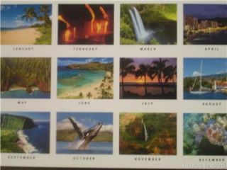 2011 Calendar Hawaii Islands Waikiki Haleakala Kauai