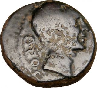 1032 julius caesar augustus bronze 20mm 5 83 grams from the ancient 
