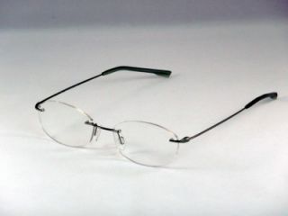 New Calvin Klein 535 08 Titanium Eyeglass Frame Rimless