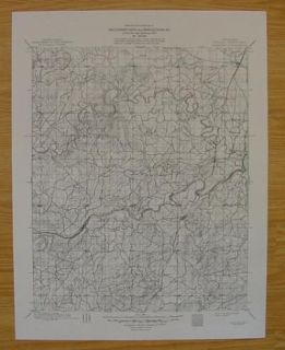 Canadian Indian Territory 1895 Topo Map