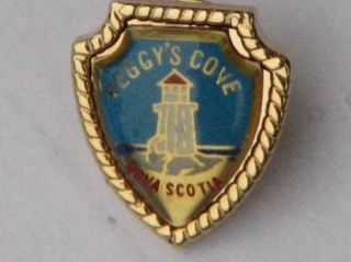   Cove Nova Scotia Lighthouse Metal Lapel Pin Canada Souvenir