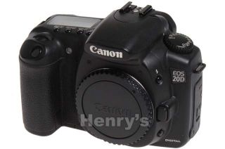 canon eos 20d 8 2mp digital slr camera body used included items canon 