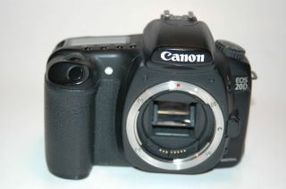 Canon EOS 20D 8 2 MP Digital SLR Camera Black Body Only for Repair 