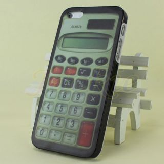 Retro Calculator Machine Counter Hard Plastic Back Case Cover For 