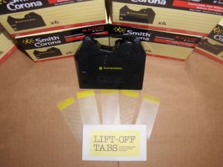 Smith Corona XD4600 Ribbon and Correction Tabs