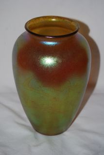 Loetz Beautiful Art Nouveau Candia Silberiris Iridescent Vase C1910 
