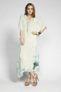 New Camilla Franks Silk Swarovski Alvina Kaftan Dress