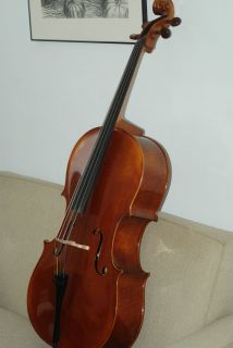 2006 Scott Cao 4 4 Cello Handmade all solid woods VG condition great 