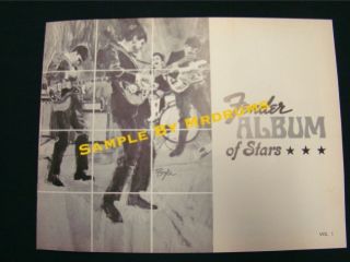 Vintage 1969 Fender CBS Album of The Stars Vol 1 Fourteen 14 Artist 