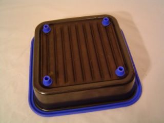 Prepology Microwave Grill Pan w/ Insert & Silicone Lid Blue
