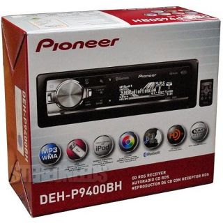 New Pioneer DEH P9400BH Car CD  USB iPod Pandora Player Bluetooth 