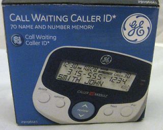 GE CALLER ID WITH CALL WAITING ~ MODEL NO. 29092