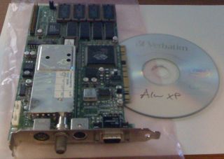 in out tuner capture pci video card winxp driver cd