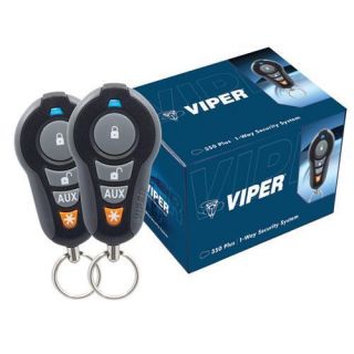 Viper 350 Plus 1 Way Security Car Alarm System 350PLUSB