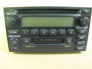  2002 Toyota Tundra Stereo CD Cassette Player