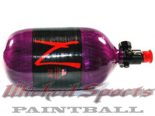 Ninja Carbon Fiber HPA Tank / Nitro / Air   68/4500   Candy Purple