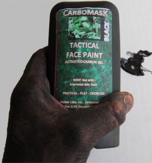 Carbomask Black Face Paint Activated Carbon Gel
