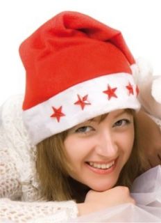 Weihnachtsmütze blinkend mit LED Nikolausmütze Mütze Weihnachten 
