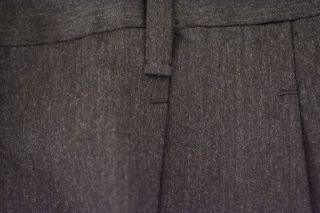 RARE $8500 Gianni Campagna Caraceni Charcoal Grey Double Breasted Suit 