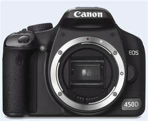 Canon EOS Rebel 450D XSi 12 2 MP Digital SLR Camera Body