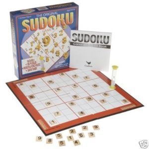 The Original Sudoku Game by Cardinal Industries New