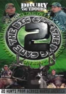 The Big Game 2 ~ Deer Caribou Bear Predator and More Hunting DVD Drury 