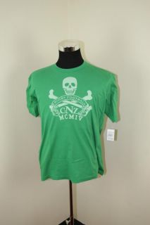 NWT Canterbury of New Zealand Mens Graphic T Large Short Sleeve Green 