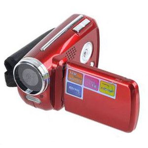   Video Camera DV Camcorder 12MP 4xZoom 1 8 LCD Kids Gift Red
