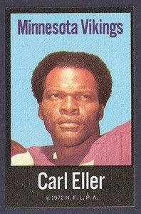 1972 NFLPA FOOTBALL IRON ONS 10 CARL ELLER HOF NM RARE VIKINGS
