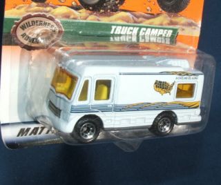 1998 matchbox truck camper 58 moc mint on card 58 of 100 wilderness 