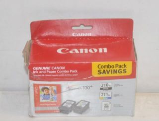 Canon Chromalife 100 Ink and Paper Combo Pack 210XL 211XL