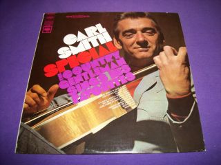 Carl Smith Special   Country Gentleman Sings His Favorites   12 Vinyl 
