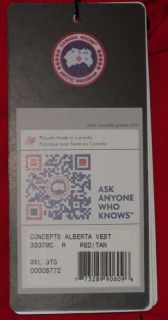 Canada GOOSE for Concepts CNCPTS Alberta Vest Collaboration 625 Down 