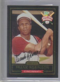 1999 Hillshire Farms Home Run Heros Frank Robinson $60, Harmon 