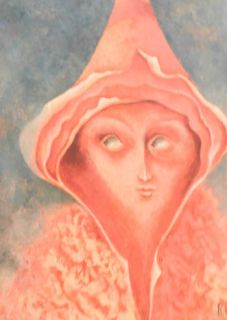 MIGUEL COVARRUBIAS WATERCOLOR ON PAPER TAHITY PASSAGE SIGNED