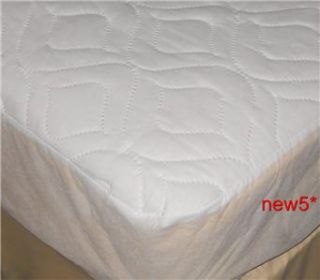 Carolina Cotton Blend Mattress Pad Cover Queen New