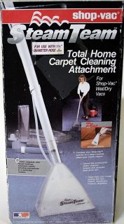 Shop Vac STEAM TEAM Carpet Cleaning Attachment     BRAND NEW