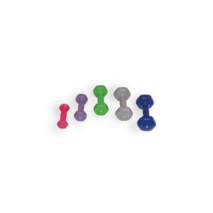 Cando Vinyl Coated Dumbbell 1 lbs / Pink 10 0550