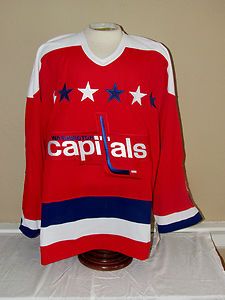   Team issued Pro Cut Vintage Washington Capitals Hockey Jersey