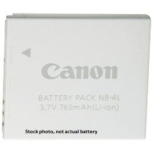Canon NB 4L Li ion Battery for Canon Digital Cameras