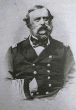 Dupont Samuel F Union Rear Admiral Engraving Matted Published 1863 