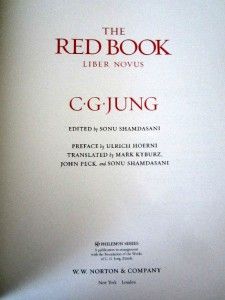 Vtg 2009 First Edition Carl Jung The Red Book w Dust Jacket 212 