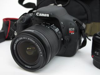 Canon EOS Rebel T3i 600D 18 0 MP Digital SLR Camera Black Kit w EF s 