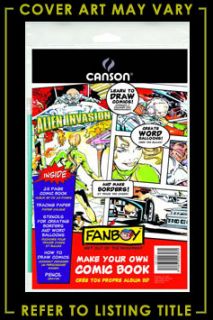 Fanboy Make Your Own Comic Book Canson